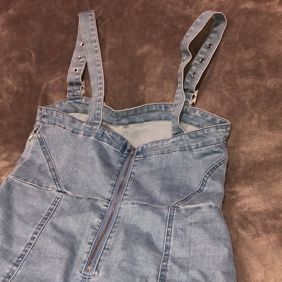 brand new denim dress - Picture 3 of 7